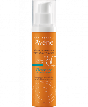 AVENE CLEANANCE Солнцезащитный флюид для жирной кожи SPF 50+ 50 мл