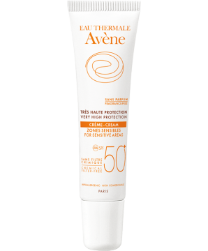 Avène SPF 50+ с минеральным экраном Крем для чувствительных участков кожи