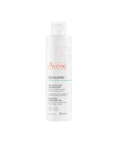 AVENE CICALFATE+ Очищающий гель для чувствительной и раздраженной кожи 200 мл