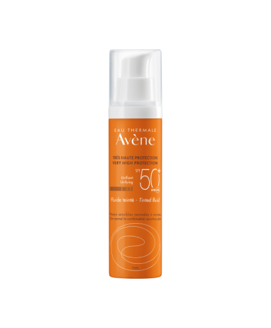 AVENE Солнцезащитный флюид с тонирующим эффектом SPF 50+ 50 мл